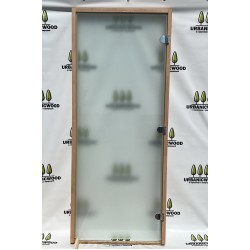 Дверь стеклянная DoorWood Satin
