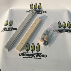 Дверь стеклянная DoorWood Bronze