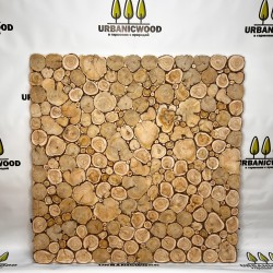 Панно Forest Breath из сибирского можжевельника 100×100см