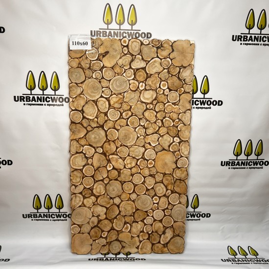 Панно Forest Breath из сибирского можжевельника 110×60см