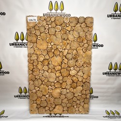 Панно Forest Breath из сибирского можжевельника 110×70см