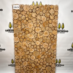 Панно Forest Breath из сибирского можжевельника 120×70см