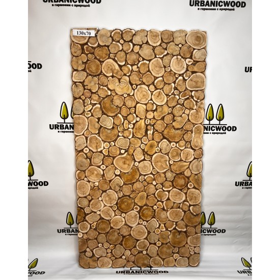 Панно Forest Breath из сибирского можжевельника 130×70см