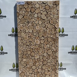 Панно Forest Breath из сибирского можжевельника 140×70см