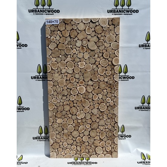 Панно Forest Breath из сибирского можжевельника 140×70см