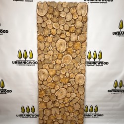 Панно Forest Breath из сибирского можжевельника 140×50см