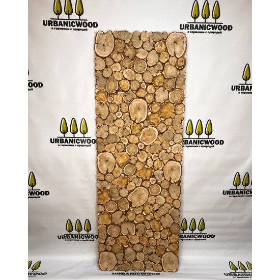 Панно Forest Breath из сибирского можжевельника 140×50см