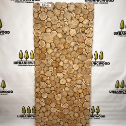 Панно Forest Breath из сибирского можжевельника 140×60см