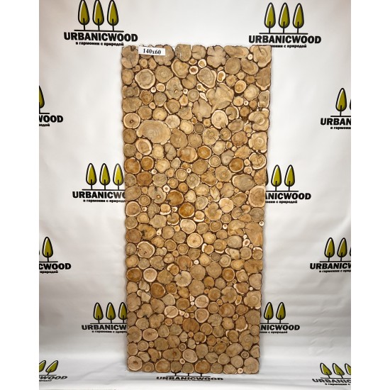 Панно Forest Breath из сибирского можжевельника 140×60см