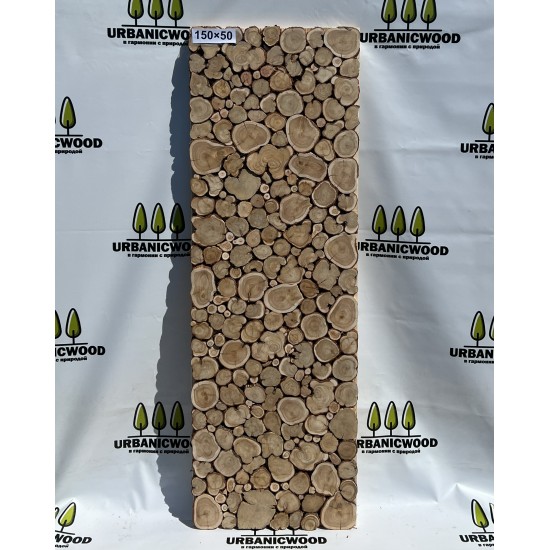 Панно Forest Breath из сибирского можжевельника 150×50см