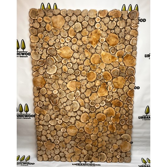 Панно Forest Breath из сибирского можжевельника 150×100см