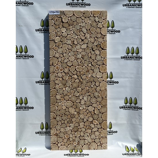 Панно Forest Breath из сибирского можжевельника 170×70см
