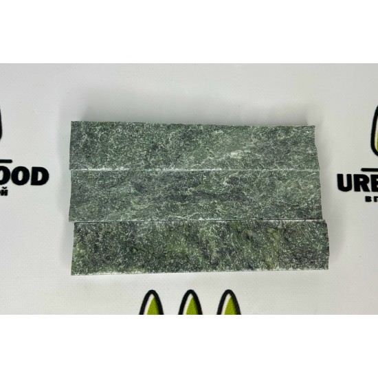 Плитка Змеевик рваный камень 200×40×25мм