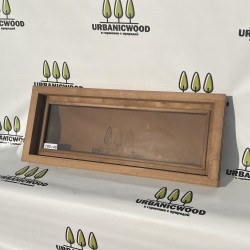 Термоокно из ольхи 100х40см HORIZON