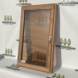 Термоокно из ольхи 100х60см 