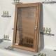 Термоокно из ольхи 100х60см 