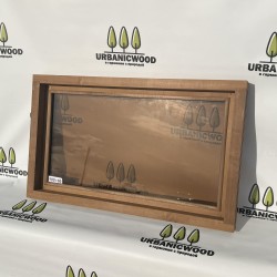 Термоокно из ольхи 100х60см HORIZON