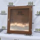 Термоокно из ольхи 100х90см