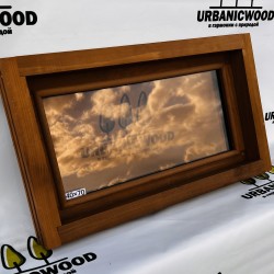 Термоокно из Ольхи 40×70 см