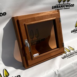 Термоокно из Ольхи 45×45 см