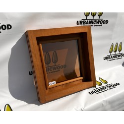 Термоокно из Ольхи 45×45 см