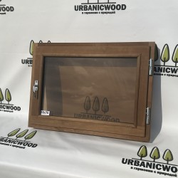 Термоокно из ольхи 50х70см