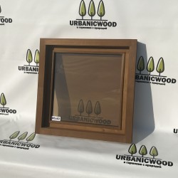 Термоокно из ольхи 60х60см