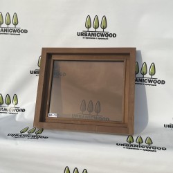 Термоокно из ольхи 60х70см