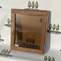 Термоокно из ольхи 70х60см