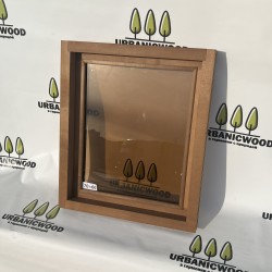 Термоокно из ольхи 70х60см