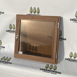 Термоокно из ольхи 70х70см