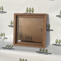 Термоокно из ольхи 70х70см