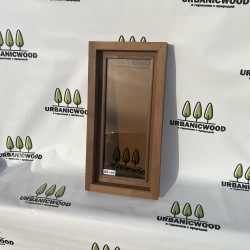 Термоокно из ольхи 80х40см