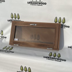 Термоокно из ольхи 80х40см HORIZON