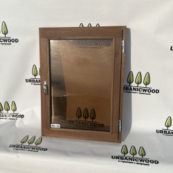 Термоокно из ольхи 80х60см