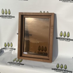 Термоокно из ольхи 80х60см