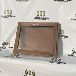 Термоокно из ольхи 80х60см HORIZON