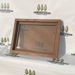 Термоокно из ольхи 80х60см HORIZON