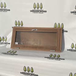 Термоокно из ольхи 90х50см HORIZON