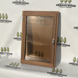 Термоокно из ольхи 90х60см