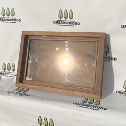 Термоокно из ольхи 90х60см HORIZON